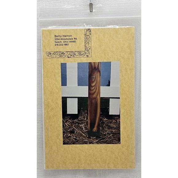 Dale Bloodhound VTG Picket Line Painting Herron UNCUT - Picture 1 of 2